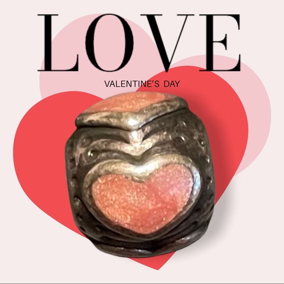 Pandora Jewelry - Pandora Pink Enamel Heart Charm